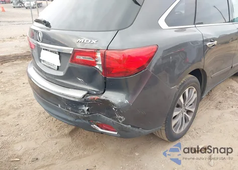 2014 Acura Mdx Technology Package z USA, uszkodzony, nr VIN 5FRYD3H43EB012196